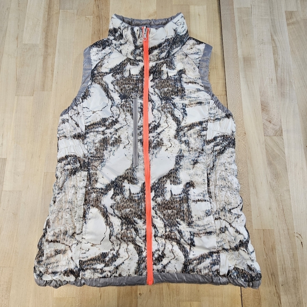 Obermeyer Vest Women's Small White Outdoors Puffer Sportswear Techwear Ski